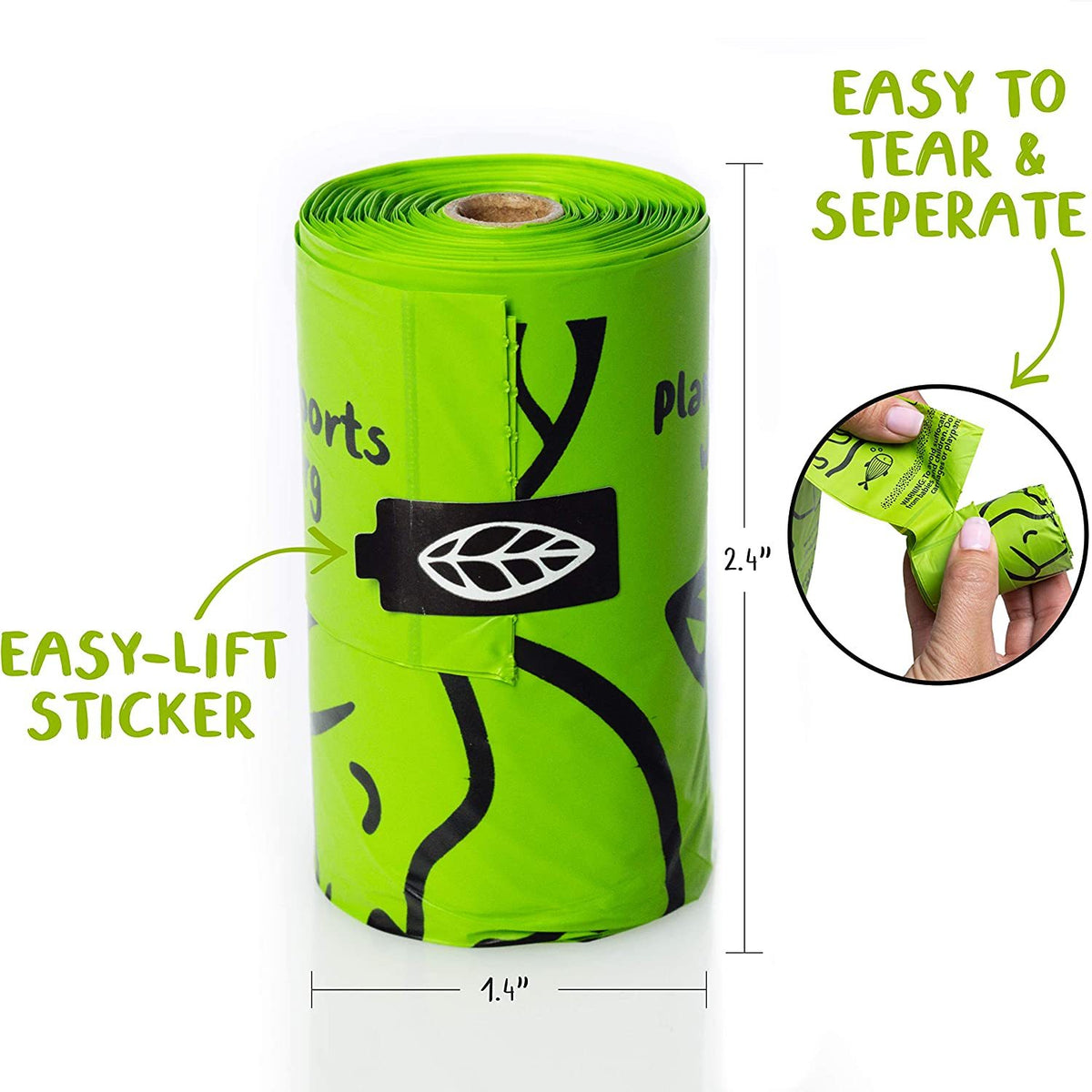 Dog Waste Bags - Compostable, 120 count - [[Product type]] | Buffy's
