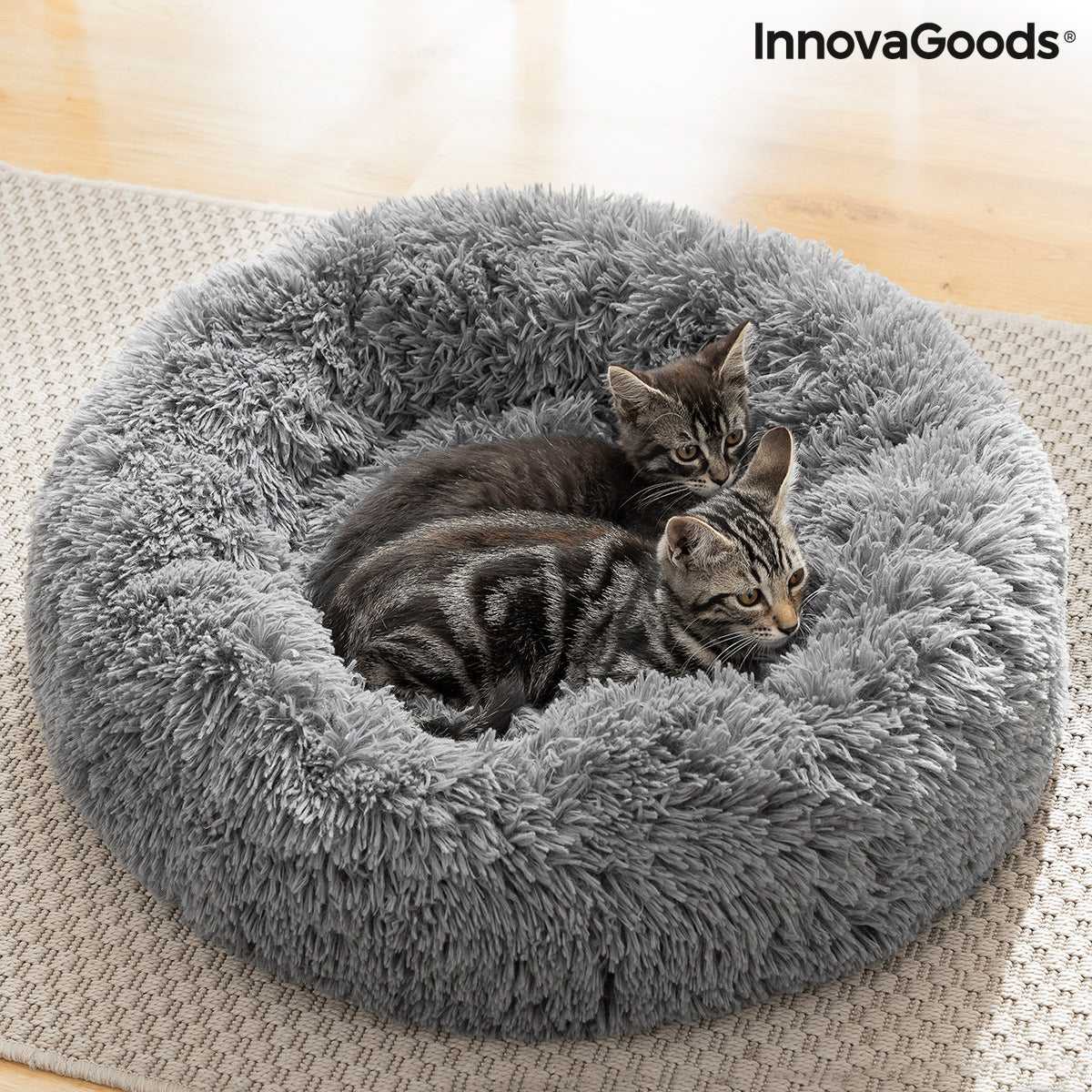 Anti-stress Pet Bed Bepess InnovaGoods Ø 60 cm - [[Product type]] | Buffy's