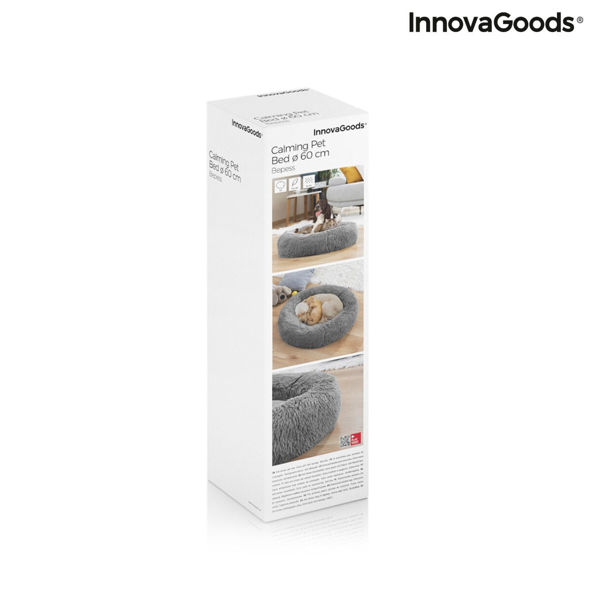Anti-stress Pet Bed Bepess InnovaGoods Ø 60 cm - [[Product type]] | Buffy's