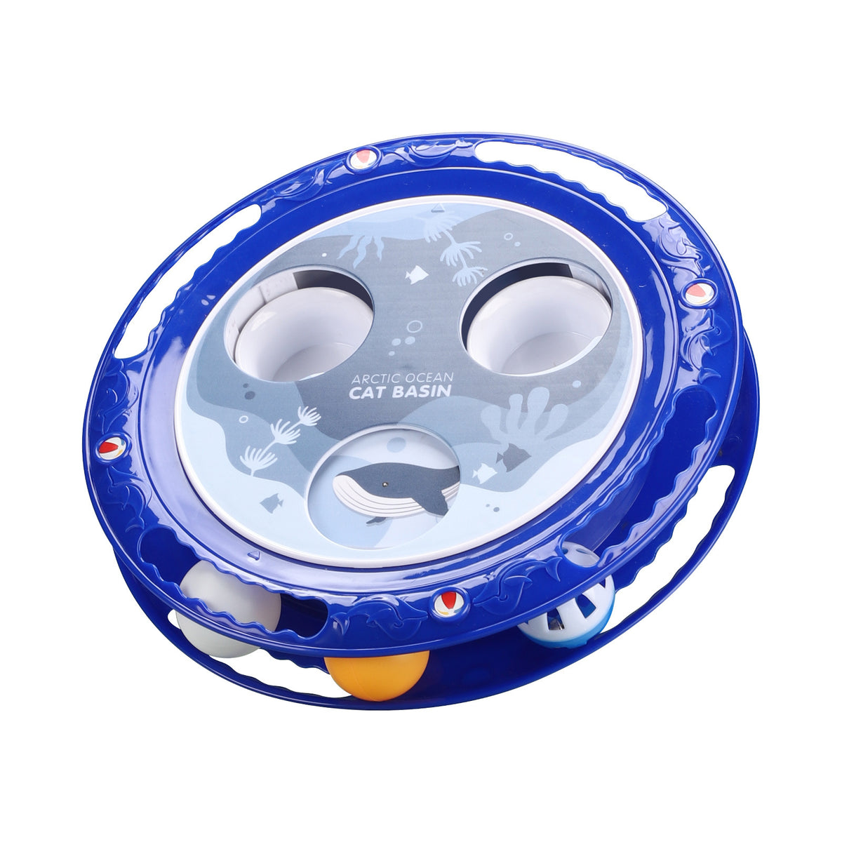 Creative Cat Self-healing Toy 360-degree Rotatable Home Interactive Toy