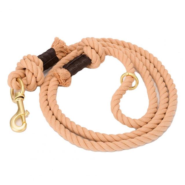 Dog Leash Solid Color Braided Pet Dog Traction Rope
