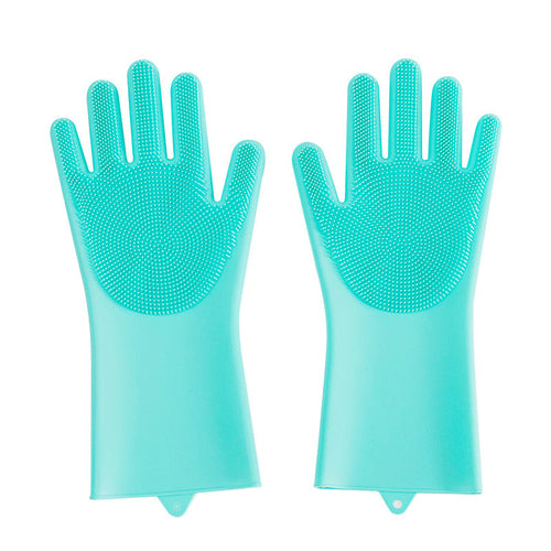 Silicone Dog Grooming Hair Comb Puppy Brush Glove Bath Cleaning - [[Product type]] | Buffy's