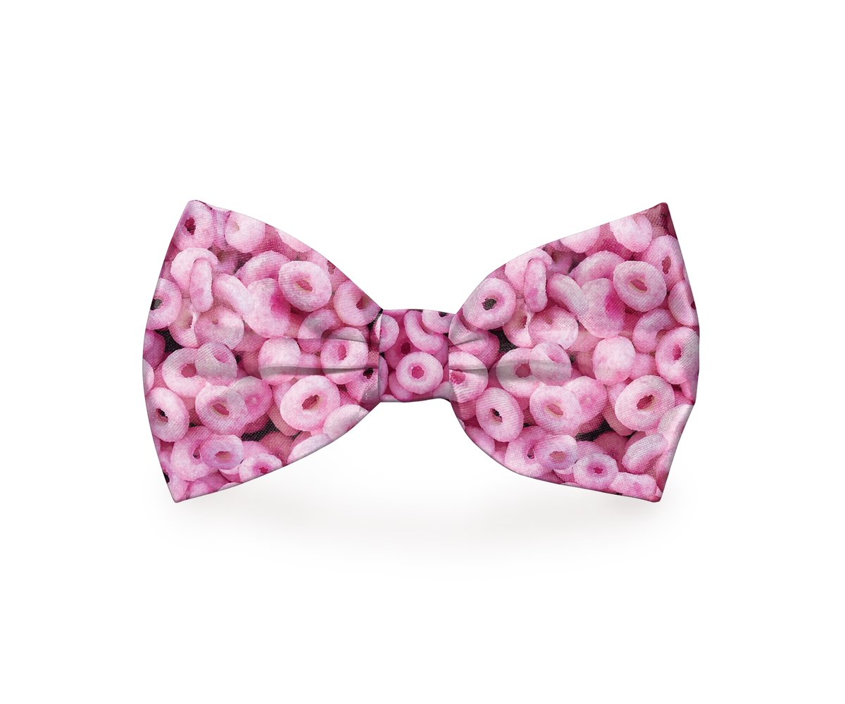 Pink Cheerios Dog Bow Tie - [[Product type]] | Buffy's