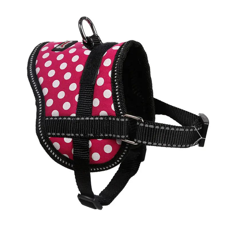 Reflective Safety Belt Dog Chest Strap Harness Lead Rope