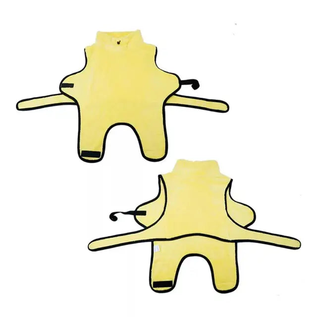 Dog Bathrobe Absorbent Quick Dry Winter Warm Pet Clothes