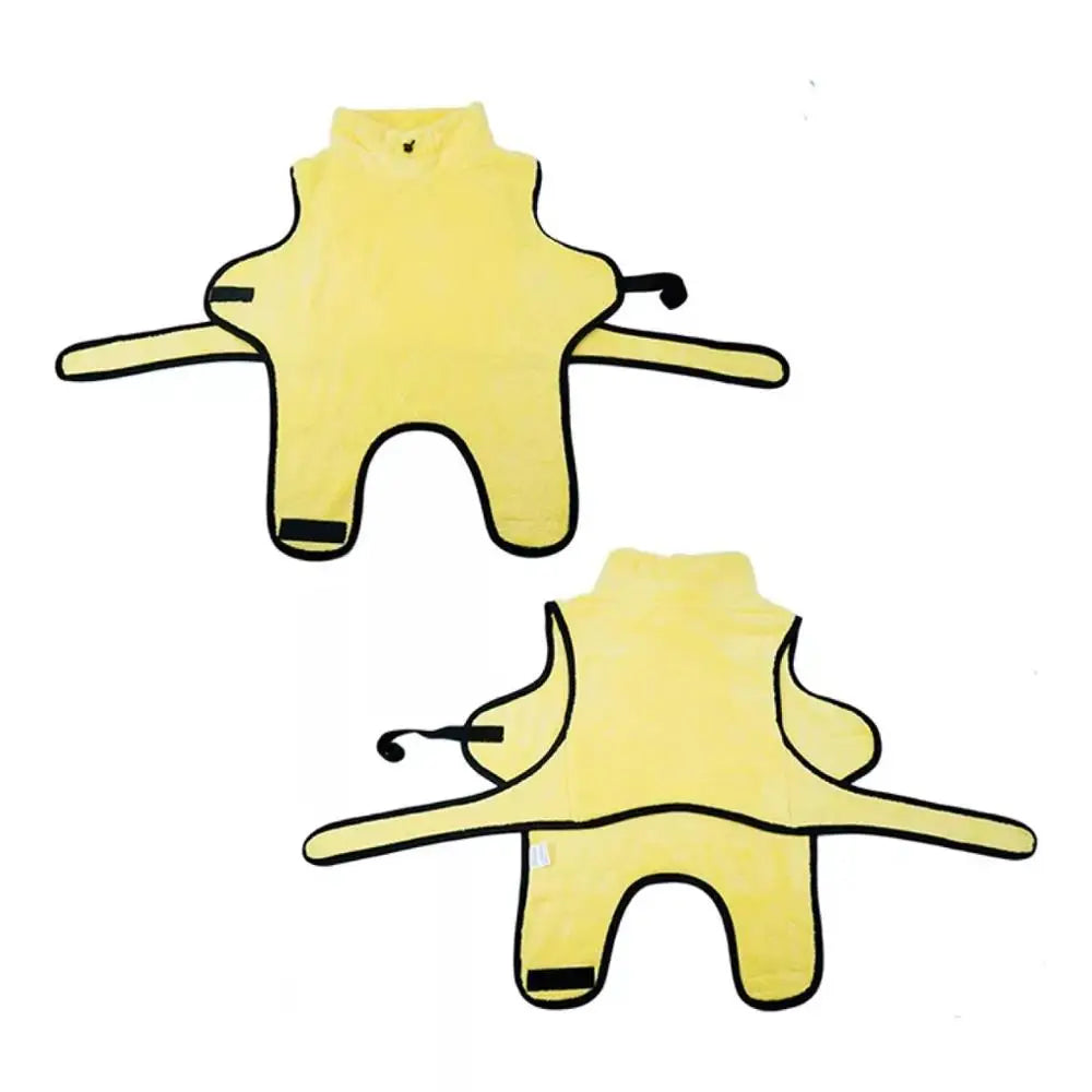 Dog Bathrobe Absorbent Quick Dry Winter Warm Pet Clothes
