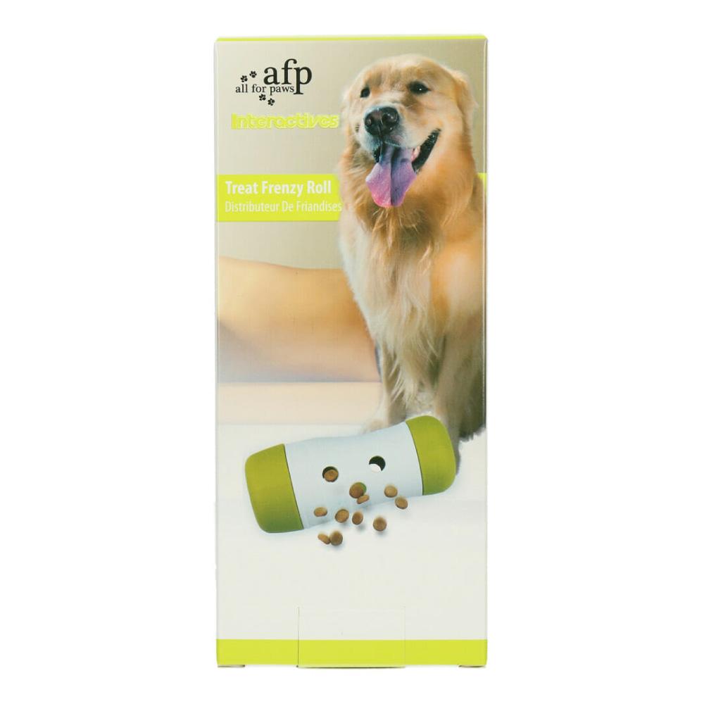 Dog Treat Frenzy Roll - Interactive Dispenser Feeder Toy All For Paws - [[Product type]] | Buffy's