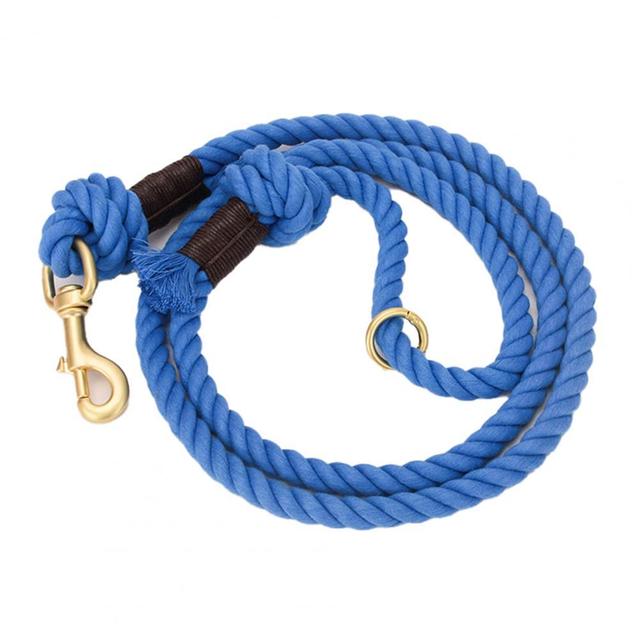 Dog Leash Solid Color Braided Pet Dog Traction Rope
