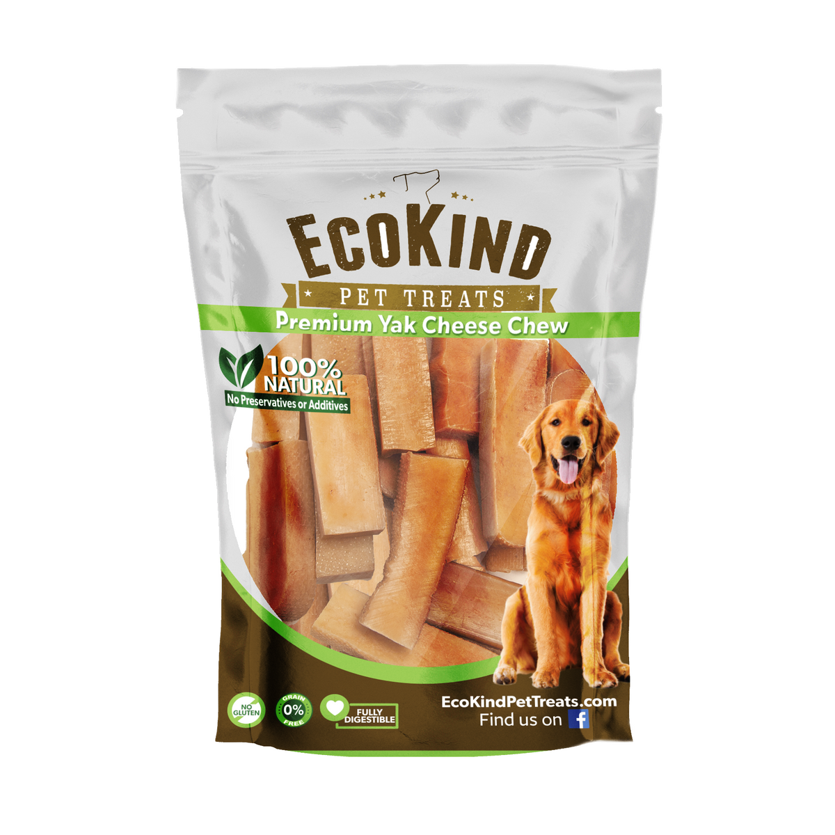 Gold Yak Chews for Small Dogs (4 - 75 sticks) - [[Product type]] | Buffy's