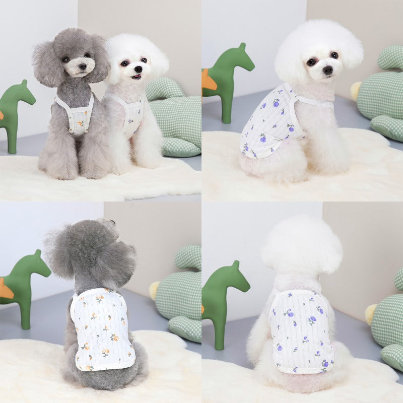Dog/Cat Clothes Pet T-shirt Cute Vest Clothing