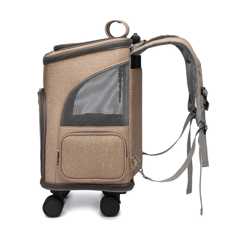 Large Capacity Portable Pet Backpack Adjustable Lightweight Breathable - [[Product type]] | Buffy's
