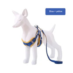 Dog Breathable Adjustable Harness Vest Walking Lead Leash