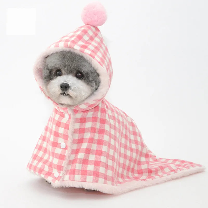 Fluffy Dog Blanket Sleeping Bag Soft Warm Fleece Pet Clothes
