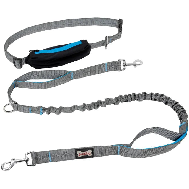 Walking Running Dog Waist Leash Pet Leash Lead