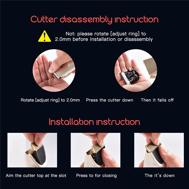 Professional Pet Dog Hair Trimmer Animal Grooming Clippers Cat Cutter - [[Product type]] | Buffy's