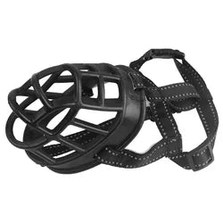 Prevent Biting And Chewing Upgraded Reflective Dog Muzzle