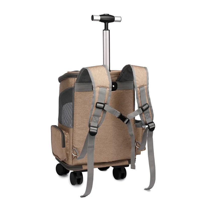 Large Capacity Portable Pet Backpack Adjustable Lightweight Breathable - [[Product type]] | Buffy's