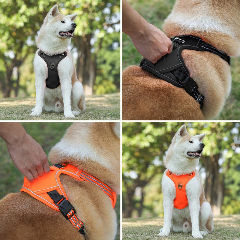 Adjustable Explosion-proof Pet Dog Harness Vest