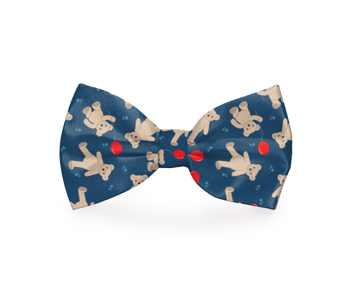 Teddy Bear Dog Bow Tie Blue - [[Product type]] | Buffy's