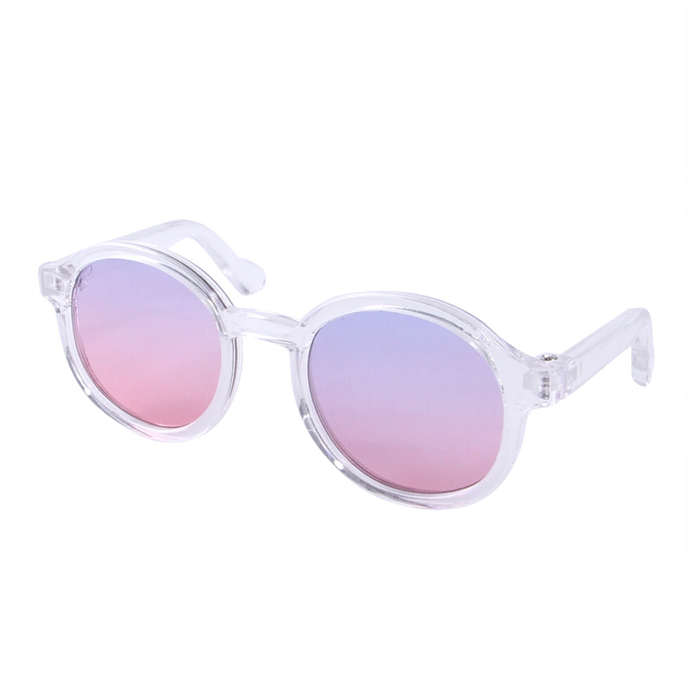 Pet Cute Glasses Plastic Transparent Cat Sun Glasses