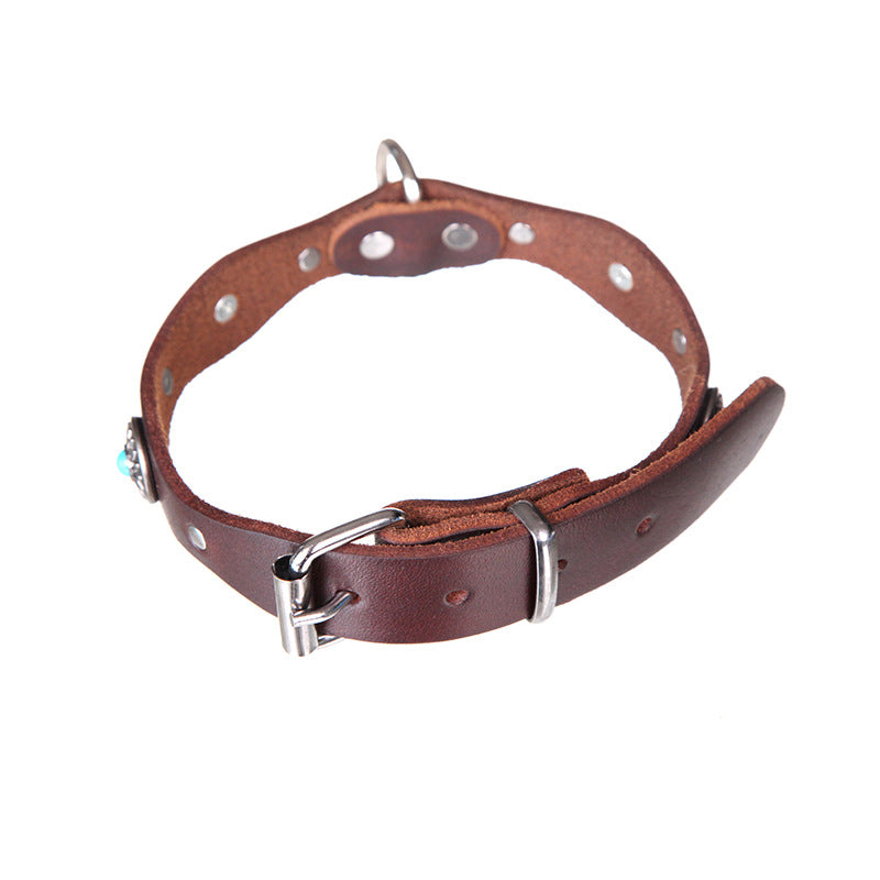 Dog Pet Diamond Retro Ethnic Collars