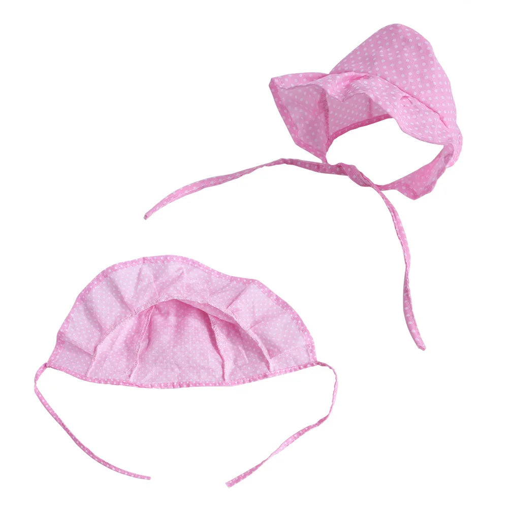 Pet Cat Lace Scarf Hat Set Cute Polka Dot Saliva Towel Pet Lace Hat