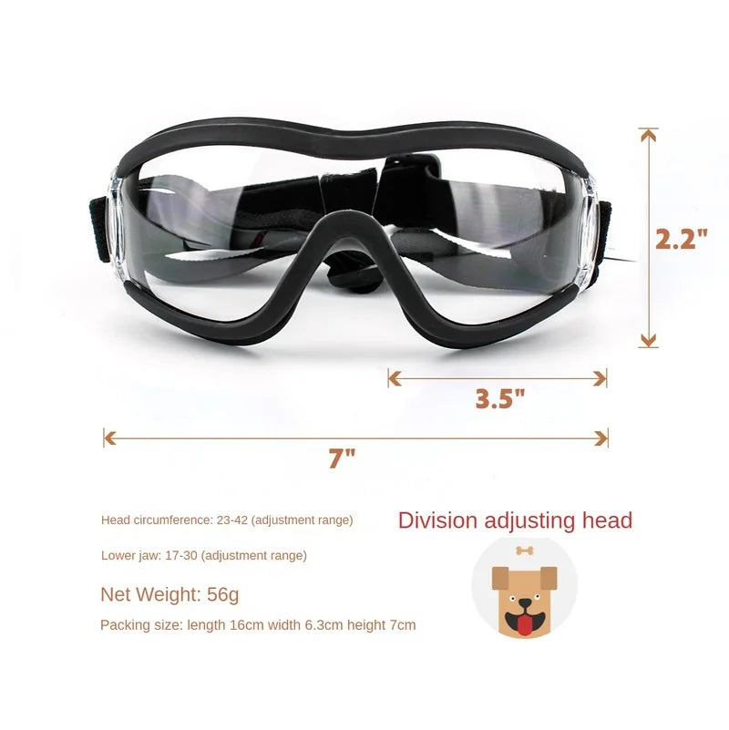 Pet Goggles Waterproof Windproof  UV Large Dog Glasses