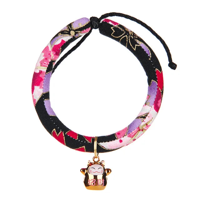 Pet Cat Necklace Adjustable Collar With Bells