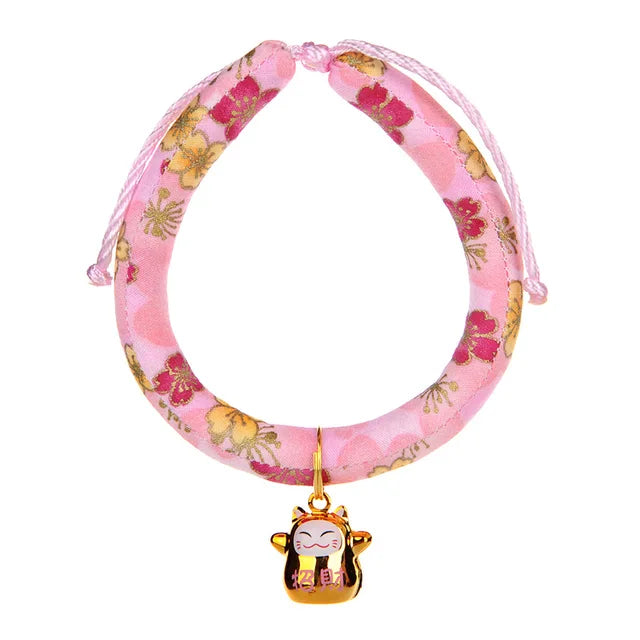 Pet Cat Necklace Adjustable Collar With Bells