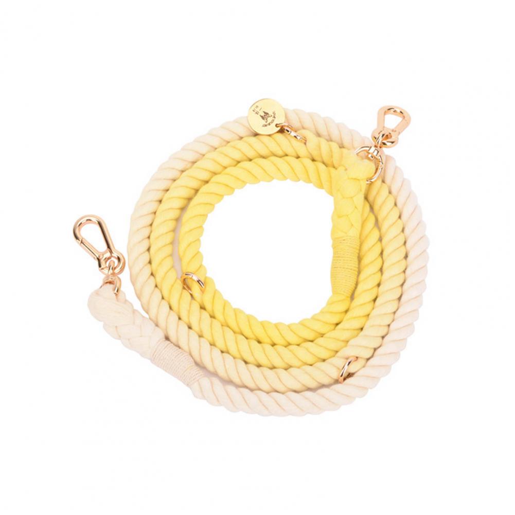 Anti-Scape Firm Gradient Color Dog Traction Leash Rope