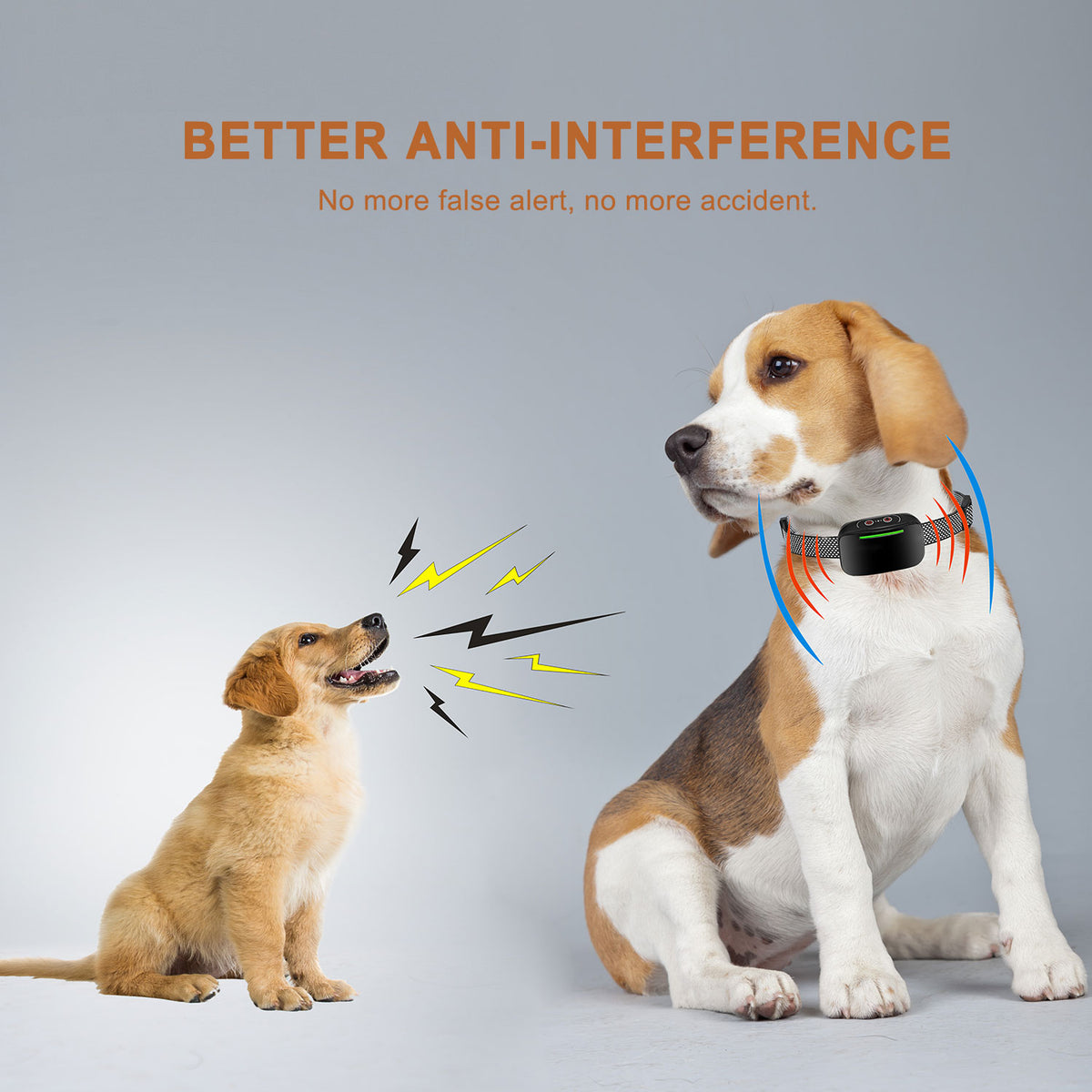 Safety Waterproof Vibration Training Dog Collar