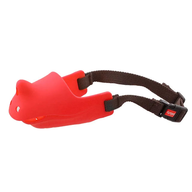 Pet Dog Muzzle Soft Silicone Mouth Cover