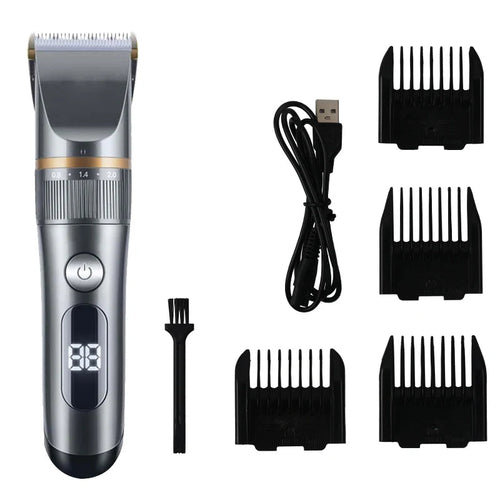 Professional Cat Dog Hair Clipper All Metal Rechargeable Pet Trimmer - [[Product type]] | Buffy's