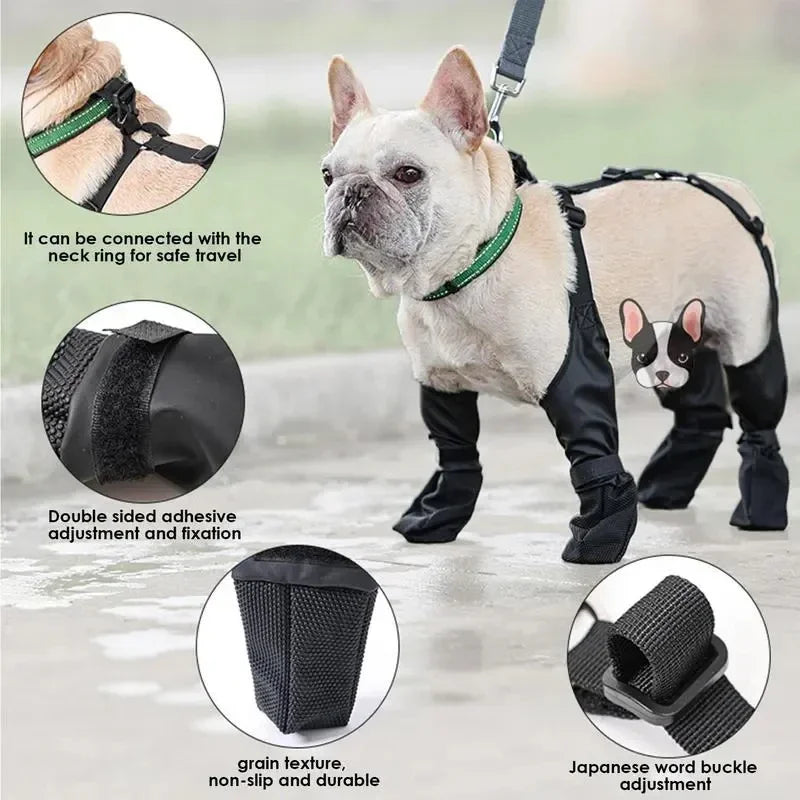 Waterproof Dog Shoes Adjustable Dog Boots Pet Breathbale Shoes for - [[Product type]] | Buffy's
