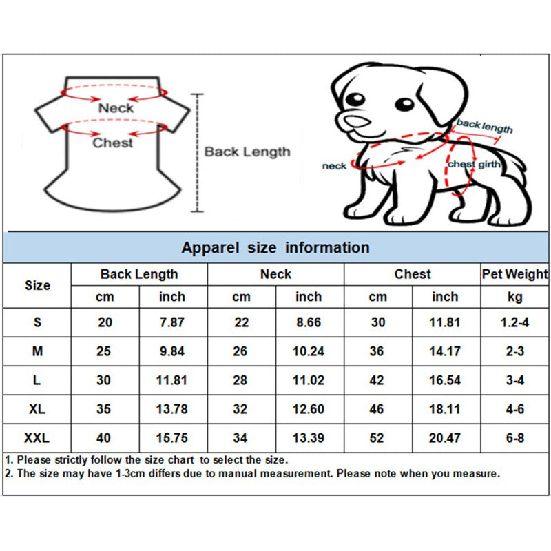 Dog/Cat Clothes Pet T-shirt Cute Vest Clothing