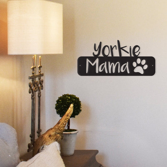 Yorkie Mama - Metal Wall Art/Decor - [[Product type]] | Buffy's