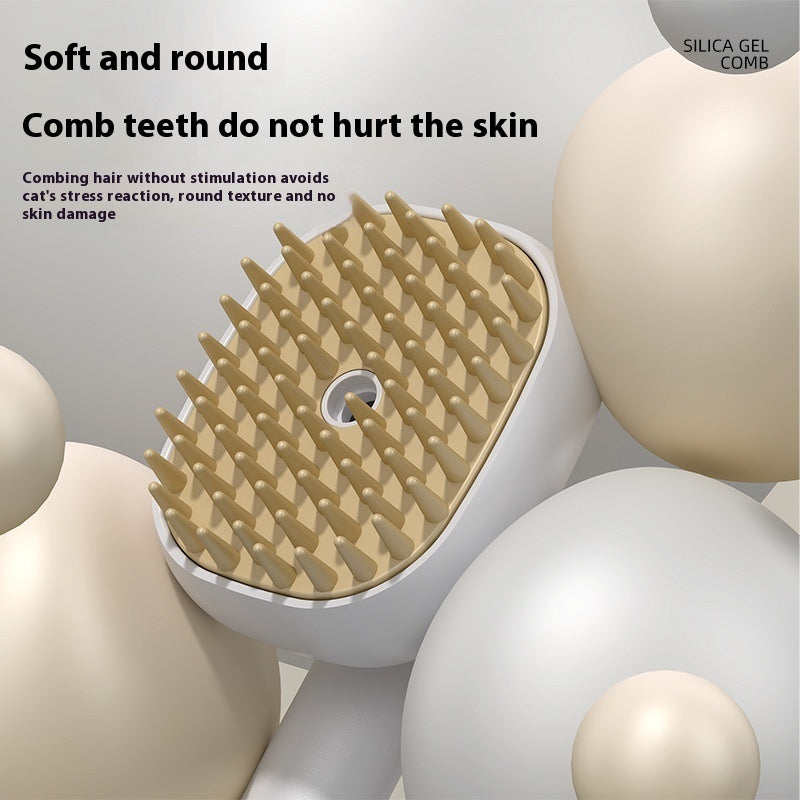 Pets Cat Dog Soft Teeth Electric Massage Spray Comb Pet Products - [[Product type]] | Buffy's