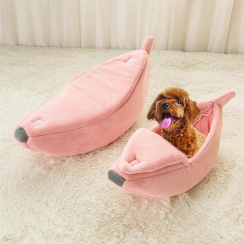 Funny Banana Cat Bed House Cute Cozy Cat Mat Beds - [[Product type]] | Buffy's