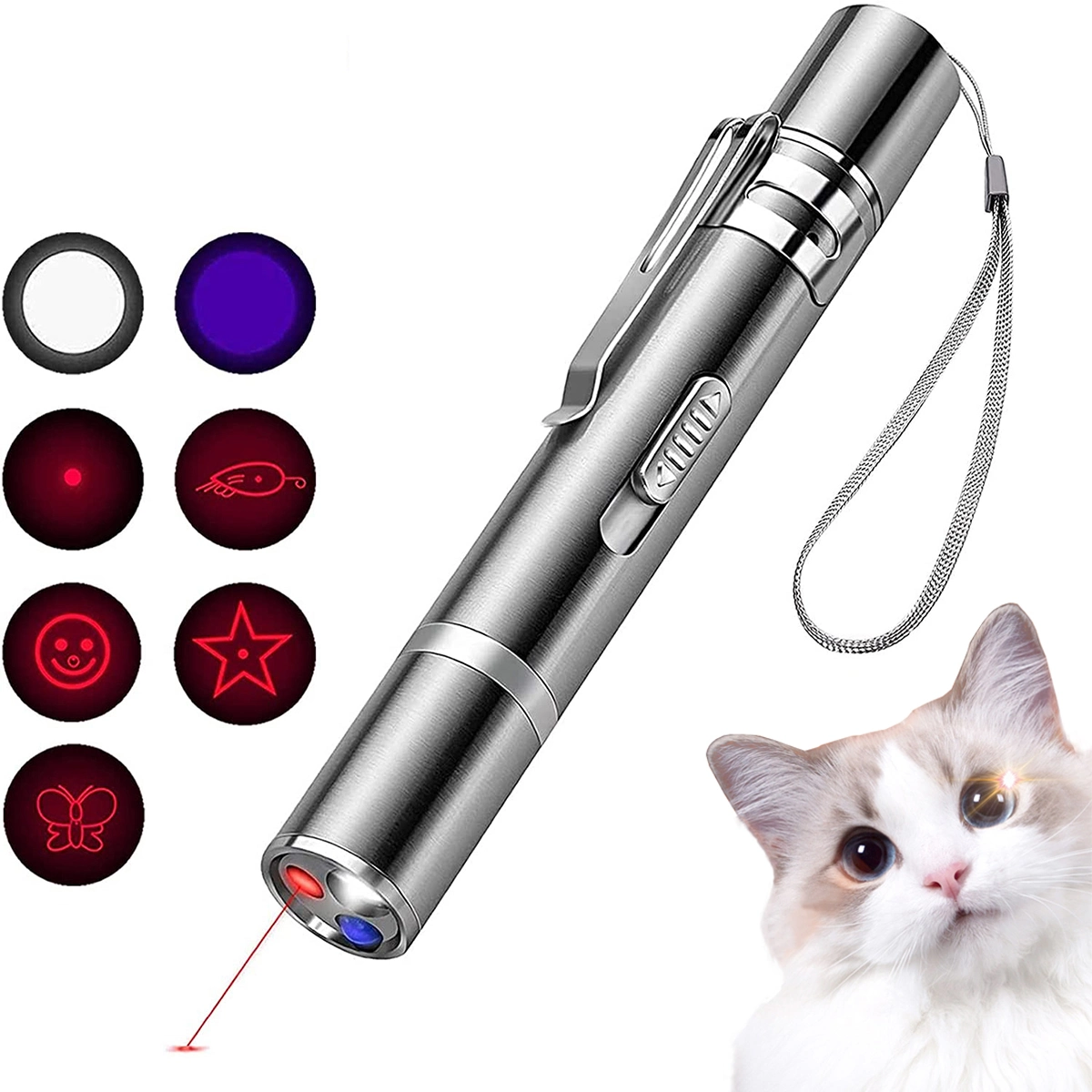 Pet Training Exercise Tool Cat Toys LED Pointer - [[Product type]] | Buffy's