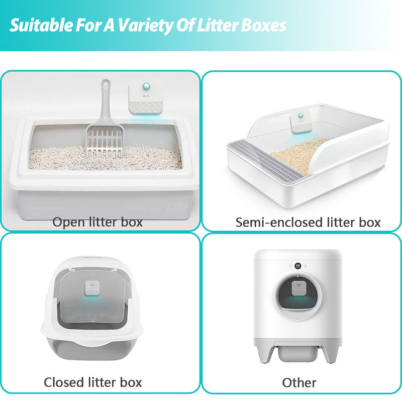 Smart Cat Odor Purifier for Cat Litter Box Deodorizer Dog Air Cleaner - [[Product type]] | Buffy's