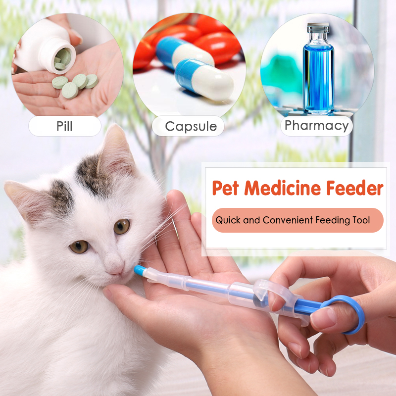 Medicine Syringe Tablet Pill Gun Piller Pet Dispenser Medicine - [[Product type]] | Buffy's