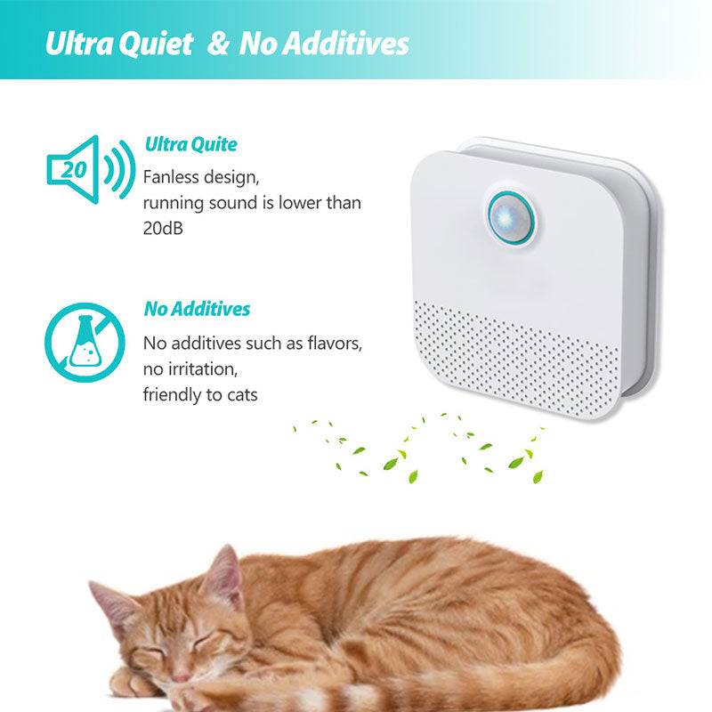 Smart Cat Odor Purifier for Cat Litter Box Deodorizer Dog Air Cleaner - [[Product type]] | Buffy's
