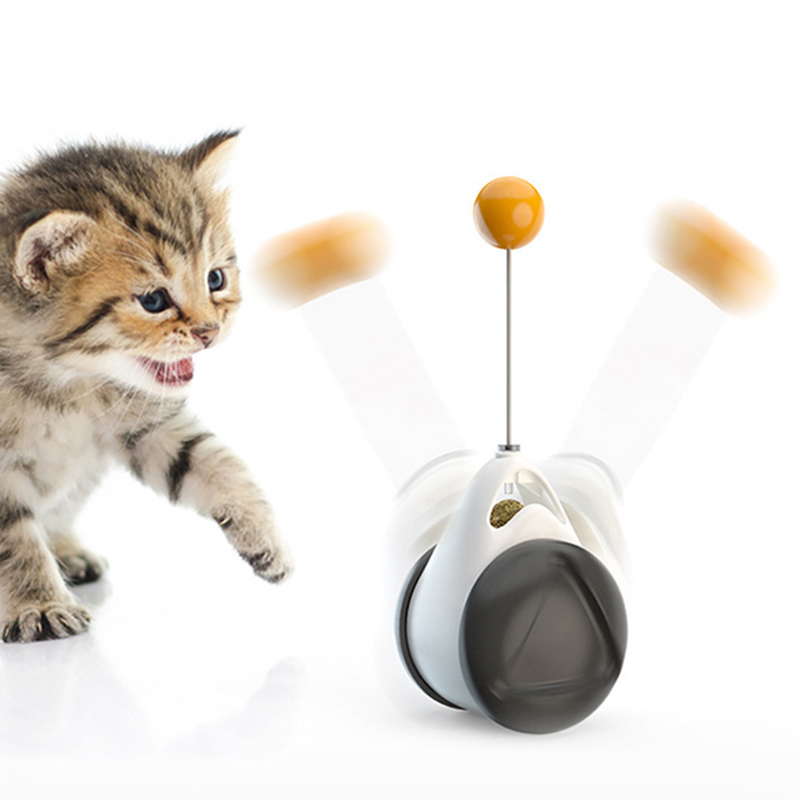 Tumbler Balanced Wheel Swinging Ball Cat Toy - [[Product type]] | Buffy's