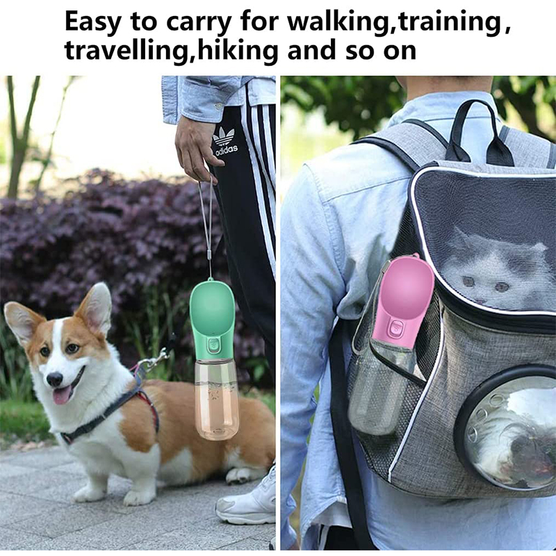 Outdoor Pet Dog Feeder Bowls Cats Dogs Travel Water Dispenser Feeder - [[Product type]] | Buffy's