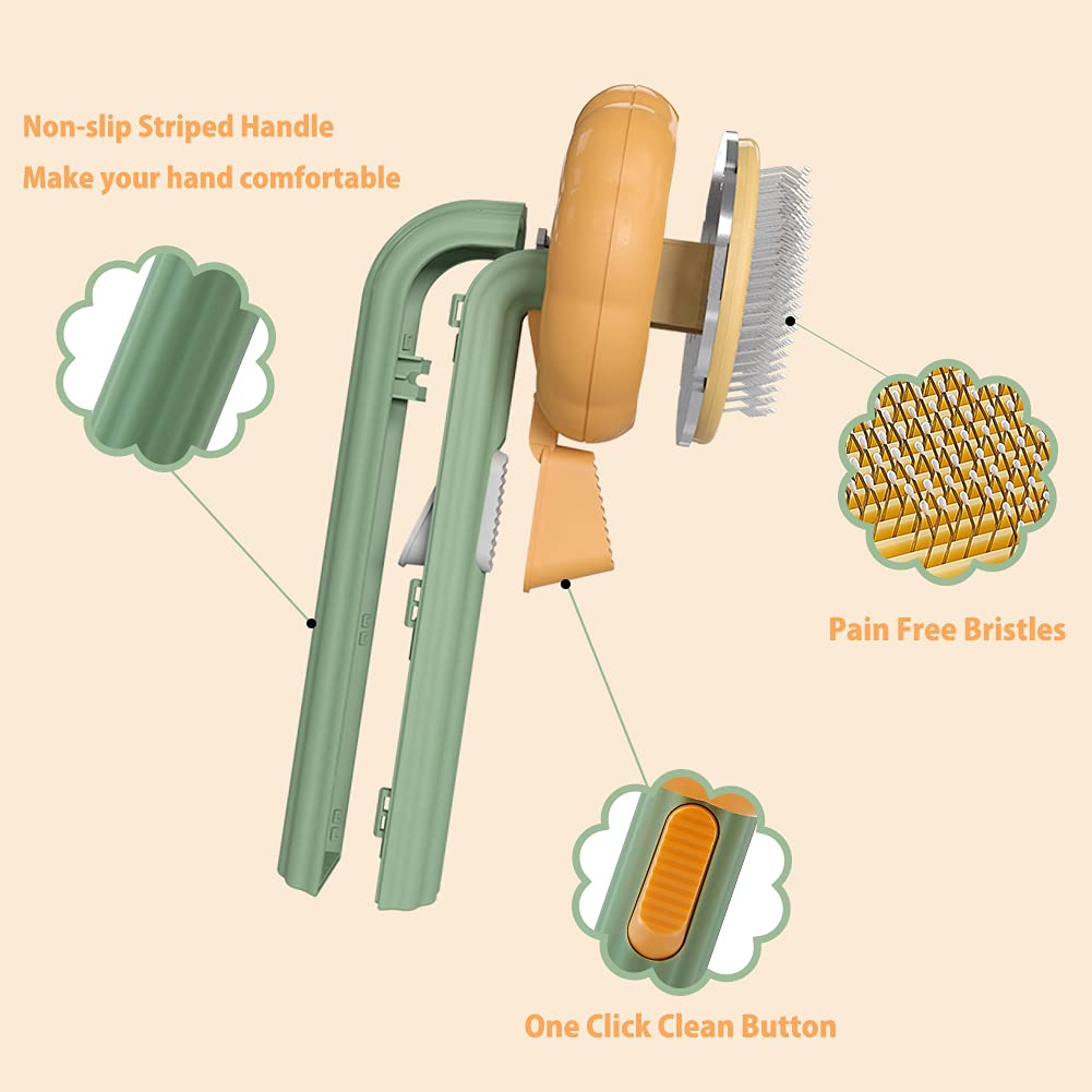 Cats Dog Grooming combs Clean Brush Cat Hair Brush - [[Product type]] | Buffy's