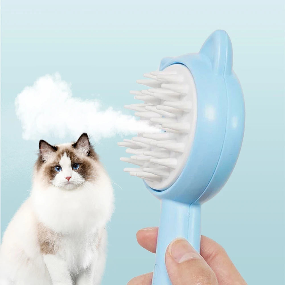 Hair Cleaning Brush With Mist Multifunctional Cat Grooming Brush - [[Product type]] | Buffy's