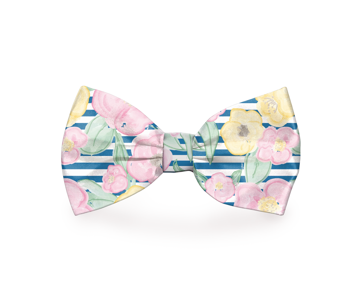 Preppy Pet Floral Dog Bow Tie - [[Product type]] | Buffy's