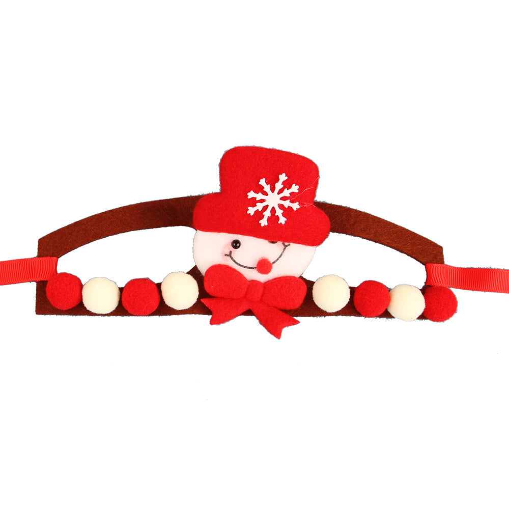 Cat Christmas Headdress Pet Headgear Xmas Hats