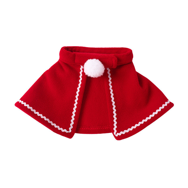 New Year Cat Red Cloak Shawl