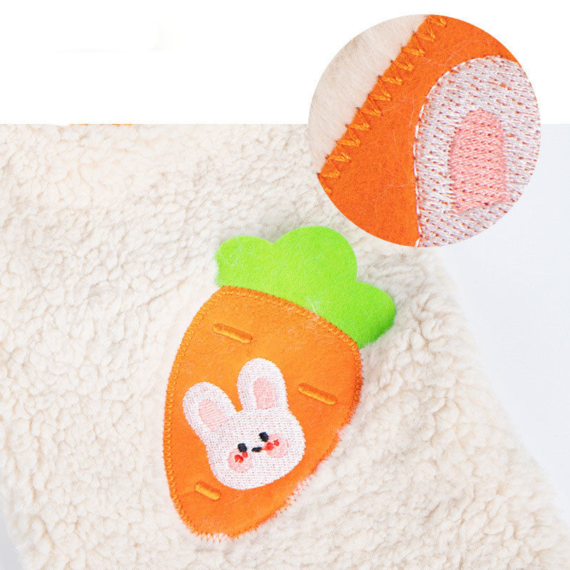 Cat Winter Warm Fleece Jumper Pet Clothes Coat
